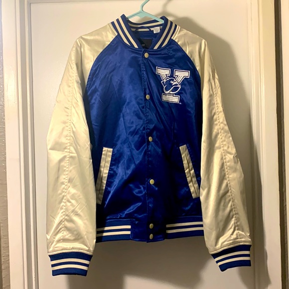 H&M Jackets & Coats Hm Yale Bomber Jacket Mens Large Poshmark